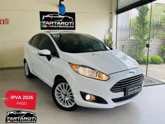 FORD - FIESTA - 2014/2015 - Branca - R$ 48.990,00