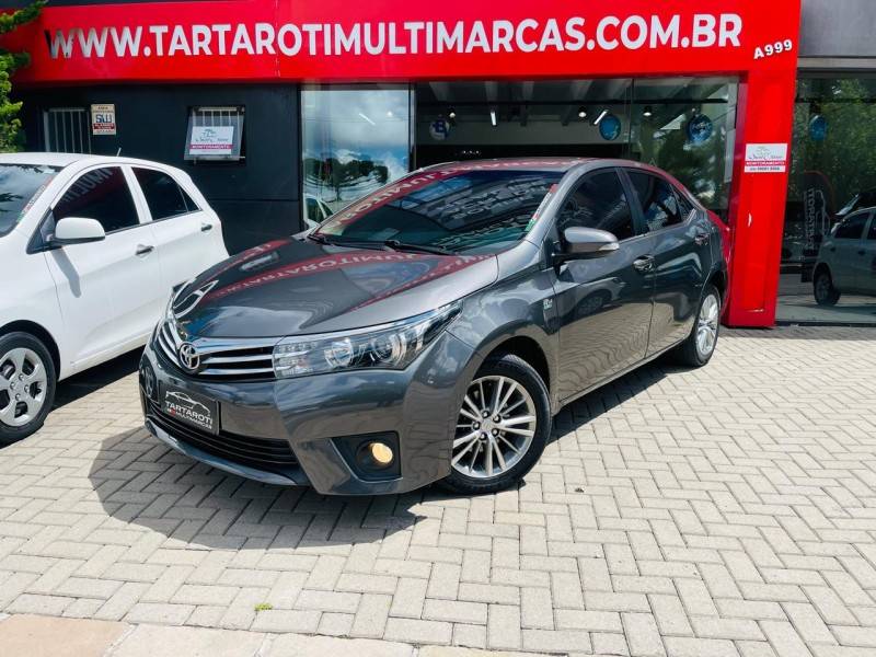 TOYOTA - COROLLA - 2015/2015 - Cinza - R$ 88.990,00