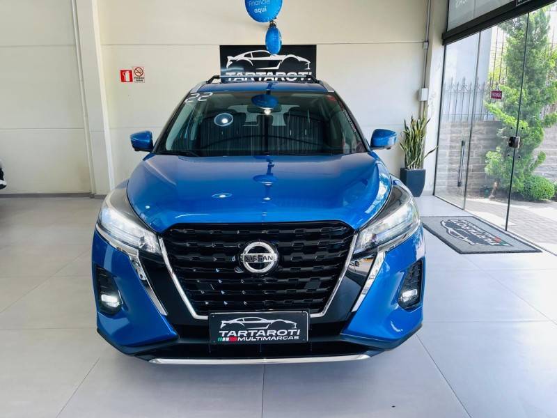 NISSAN - KICKS - 2021/2022 - Azul - R$ 105.990,00