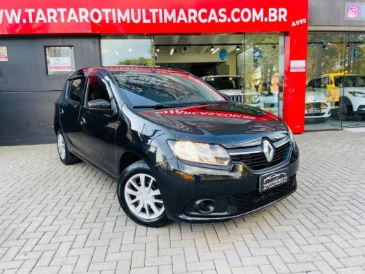 RENAULT - SANDERO - 2018/2019 - Preta - R$ 46.990,00
