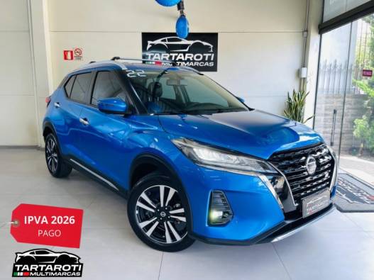 NISSAN - KICKS - 2021/2022 - Azul - R$ 105.990,00