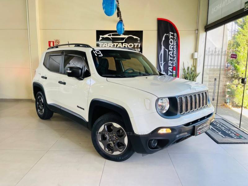 JEEP - RENEGADE - 2018/2019 - Branca - R$ 75.990,00