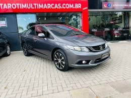 HONDA - CIVIC - 2015/2016 - Cinza - R$ 81.990,00