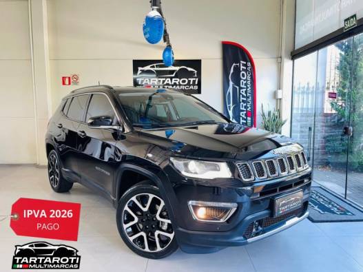 JEEP - COMPASS - 2018/2019 - Preta - R$ 104.990,00