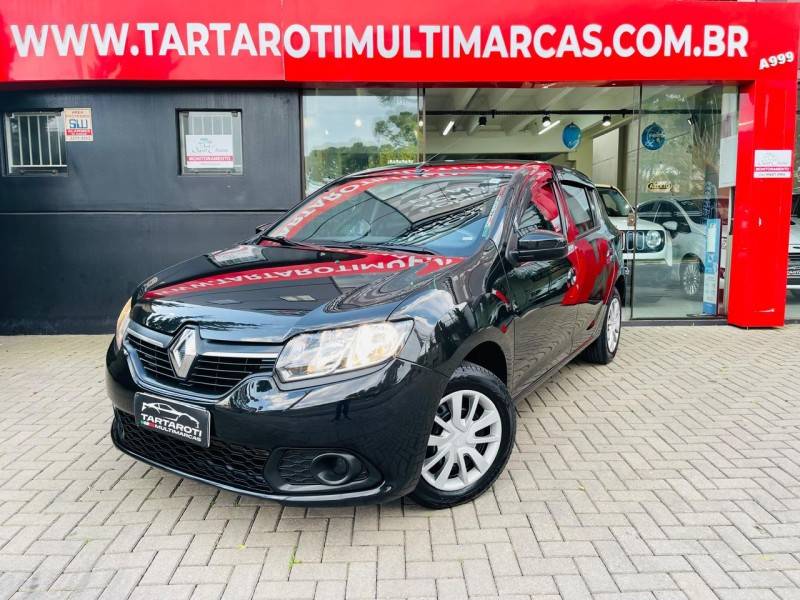 RENAULT - SANDERO - 2018/2019 - Preta - R$ 46.990,00