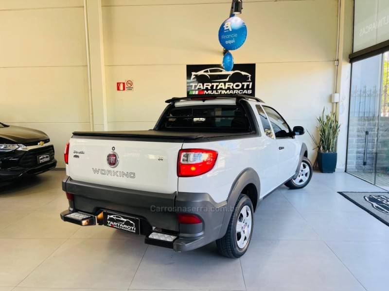 FIAT - STRADA - 2014/2015 - Branca - R$ 53.990,00
