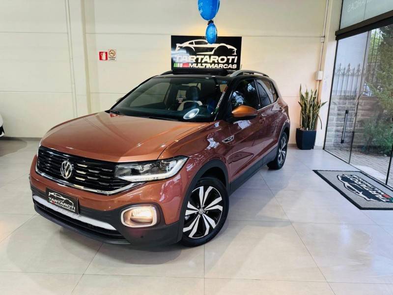 VOLKSWAGEN - T-CROSS - 2019/2020 - Marrom - R$ 112.990,00