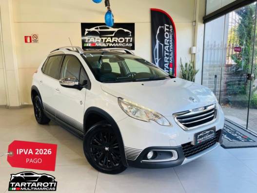 PEUGEOT - 2008 - 2016/2017 - Branca - R$ 61.990,00