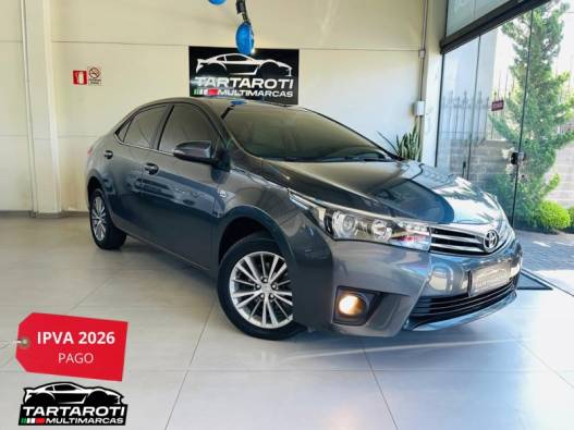TOYOTA - COROLLA - 2015/2015 - Cinza - R$ 88.990,00