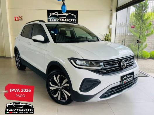 VOLKSWAGEN - T-CROSS - 2024/2025 - Branca - R$ 129.990,00