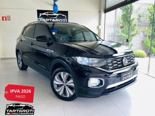 VOLKSWAGEN - T-CROSS - 2019/2020 - Preta - R$ 109.990,00