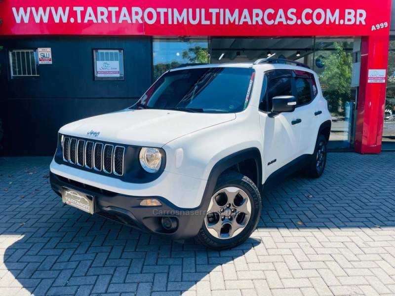JEEP - RENEGADE - 2018/2019 - Branca - R$ 75.990,00