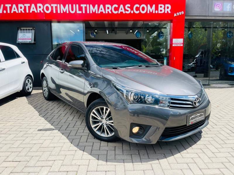 TOYOTA - COROLLA - 2015/2015 - Cinza - R$ 88.990,00