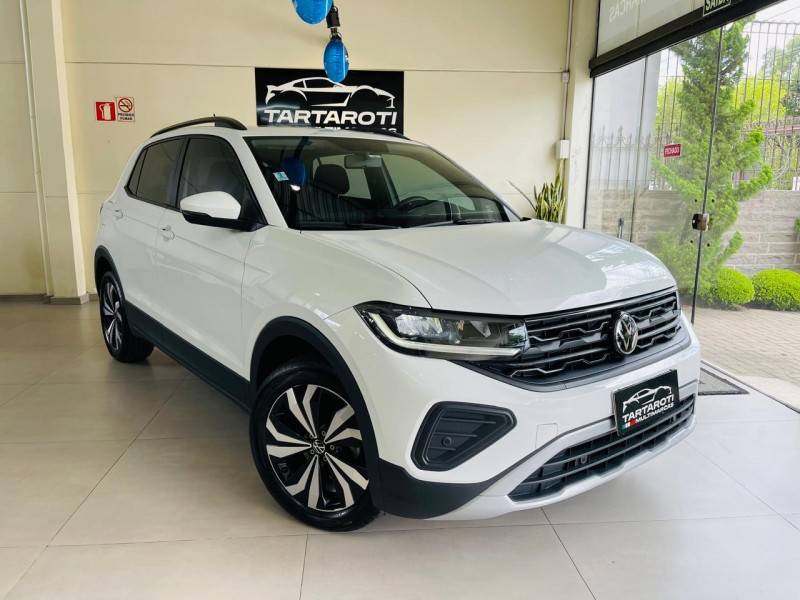 VOLKSWAGEN - T-CROSS - 2024/2025 - Branca - R$ 129.990,00