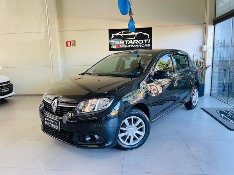 RENAULT - SANDERO - 2018/2019 - Preta - R$ 46.990,00